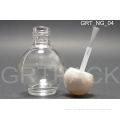 7ml Elegant Glass Ball Shape Empty Nail Polish Bottles With Round Brushes Grt-ng-04